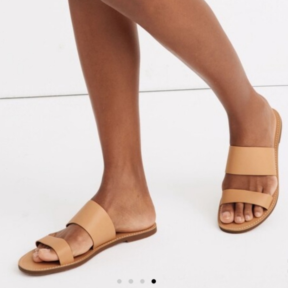 Madewell Boardwalk Double Strap Leather Sandals